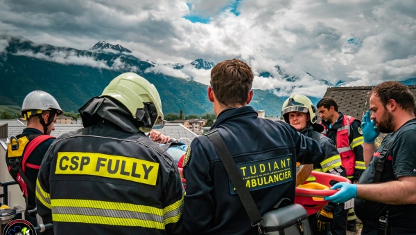 Rescue Experience Martigny : une centaine de secouristes testent leurs connaissances en situation d'urgence